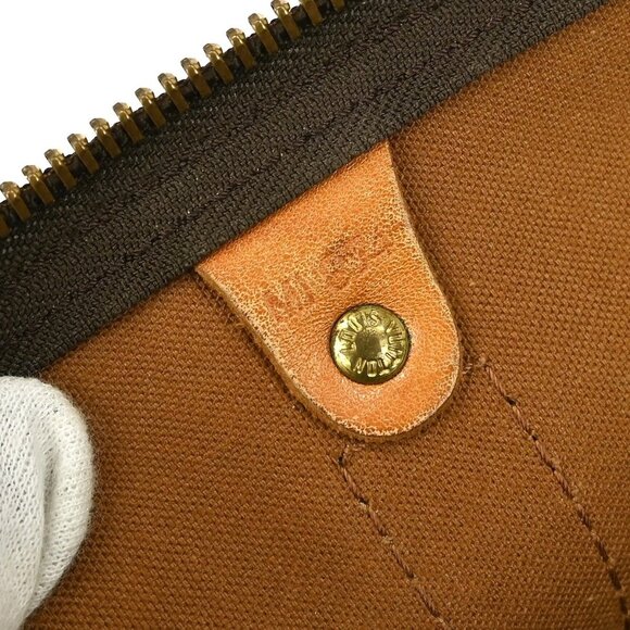 LOUIS VUITTON KEEPALL 55 TRAVEL HANDBAG MONOGRAM M41424 MI874 RQ01162 BN02 - Picture 9 of 11